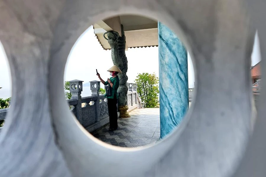 Cận cảnh ngôi chùa có kiến trúc độc đáo ở Thanh Hóa ảnh 8