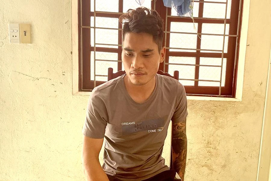 Hai khai nhận có đêm gây ra 7 vụ trộm cắp tài sản. Ảnh: Công an cung cấp