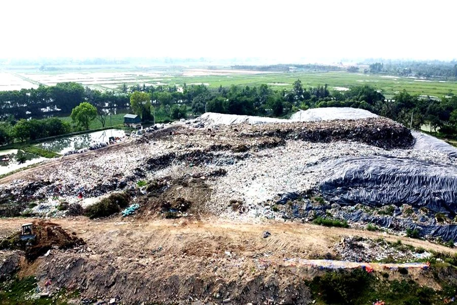 Ban quản lý dự án đầu tư xây dựng TP Sầm Sơn cho biết, Dự án nhà máy xử lý chất thải rắn TP Sầm Sơn vừa được UBND tỉnh Thanh Hóa phê duyệt với tổng mức đầu tư khoảng 280 tỉ đồng. Ảnh: ĐẶNG TRUNG