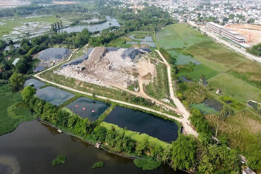 Việc di chuyển bãi rác này sẽ góp thúc đẩy phát triển dịch vụ du lịch, kinh tế - xã hội, xây dựng Sầm Sơn trở thành TP xanh, sạch, đẹp, hướng đến văn minh, hiện đại. Ảnh: ĐẶNG TRUNG