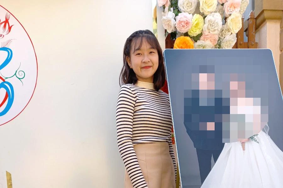 Em Vũ Anh Thư bỏ nhà ra đi gần một tháng không có thông tin. Ảnh: GĐCC