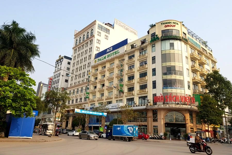 Dự án Hạc Thành Tower nằm ở vị trí "đất vàng" TP. Thanh Hóa từng bị đưa vào thanh tra toàn diện đầu năm 2022, tuy nhiên sau đó đưa ra khỏi danh sách do Cơ quan Cảnh sát kinh tế (Công an Thanh Hóa) vào cuộc điều tra. Ảnh: ĐẶNG TRUNG