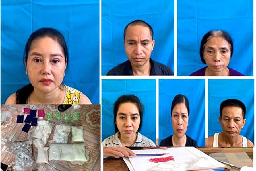 Từ tháng 6-2022 đến nay khởi tố 28 vụ, bắt giữ 66 bị can liên quan đến hành vi mua bán ma túy, triệt xóa 15 điểm phức tạp về ma túy ở địa bàn TP Thanh Hóa. Ảnh: Công an cung cấp