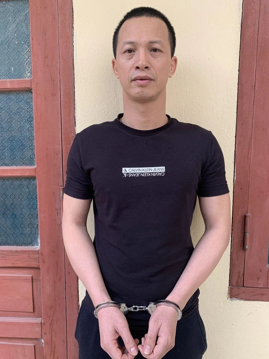 Bùi Quốc Đạt bị Công an Thanh Hóa bắt giữ. Ảnh: CA