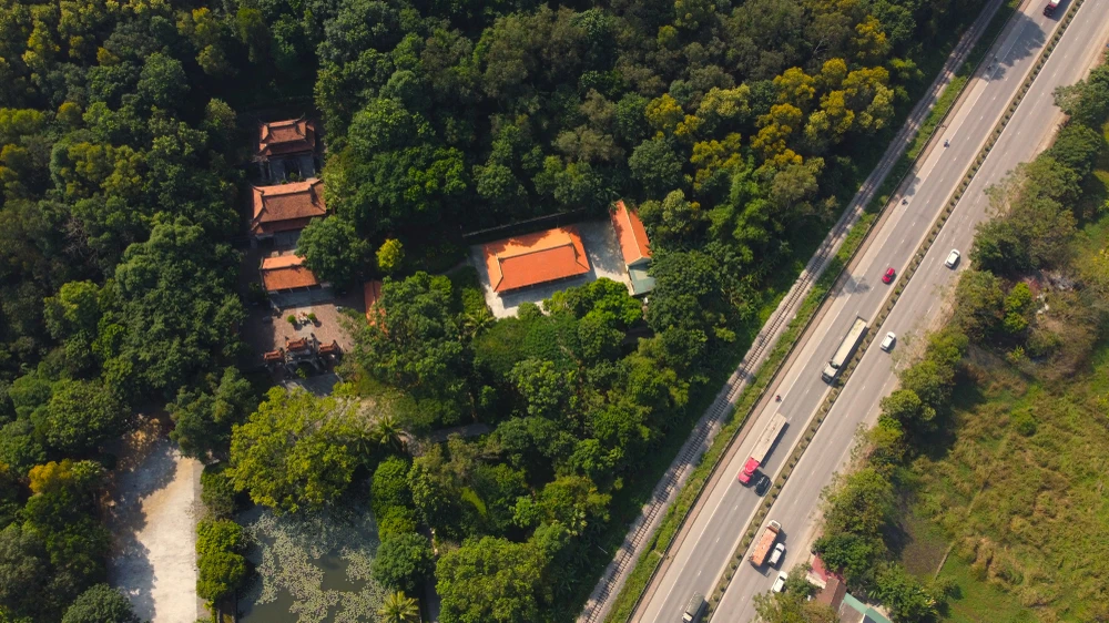 Đền Bà Triệu chính thức được công nhận là Di sản văn hóa phi vật thể Quốc gia. Ảnh: ĐẶNG TRUNG