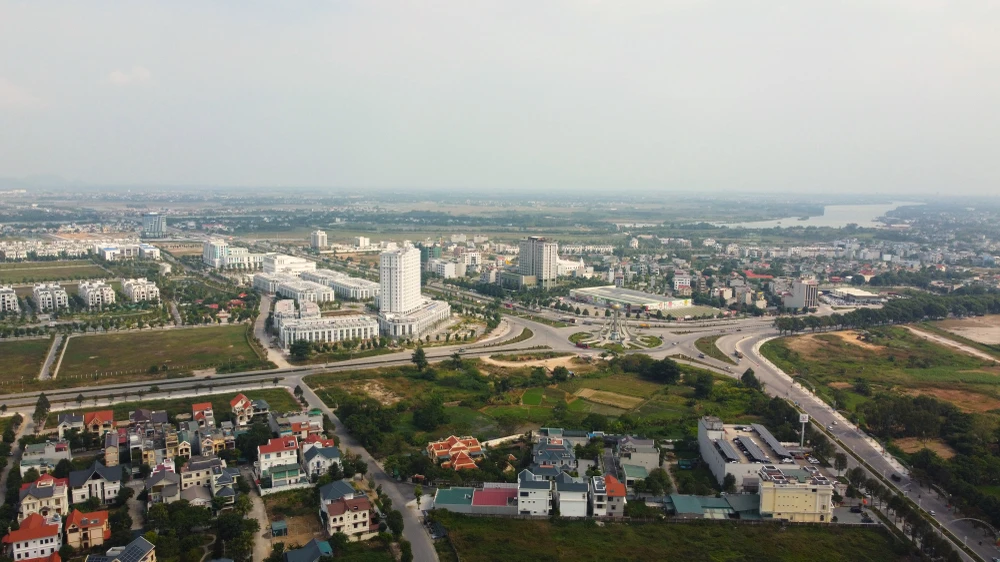 Một góc thành phố Thanh Hóa hiện tại. Ảnh: ĐẶNG TRUNG Một góc thành phố Thanh Hóa hiện tại. Ảnh: ĐẶNG TRUNG