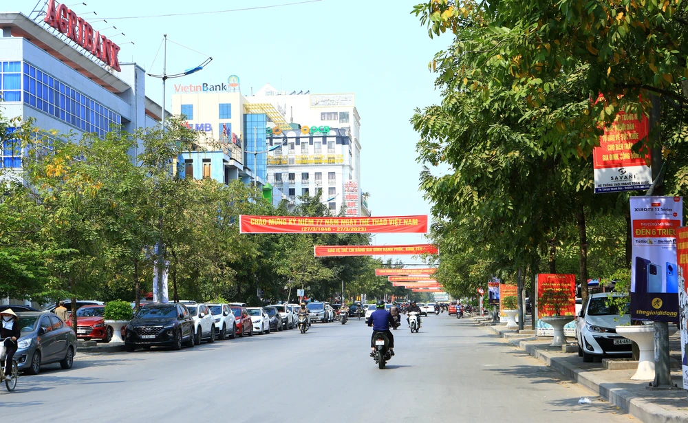 Đô thị Thanh Hóa hướng tới TP thông minh, văn minh, hiện đại là một động lực quan trọng góp phần đưa tỉnh Thanh Hoá trở thành cực tăng trưởng mới ở phía Bắc của Tổ quốc. Ảnh: ĐẶNG TRUNG
