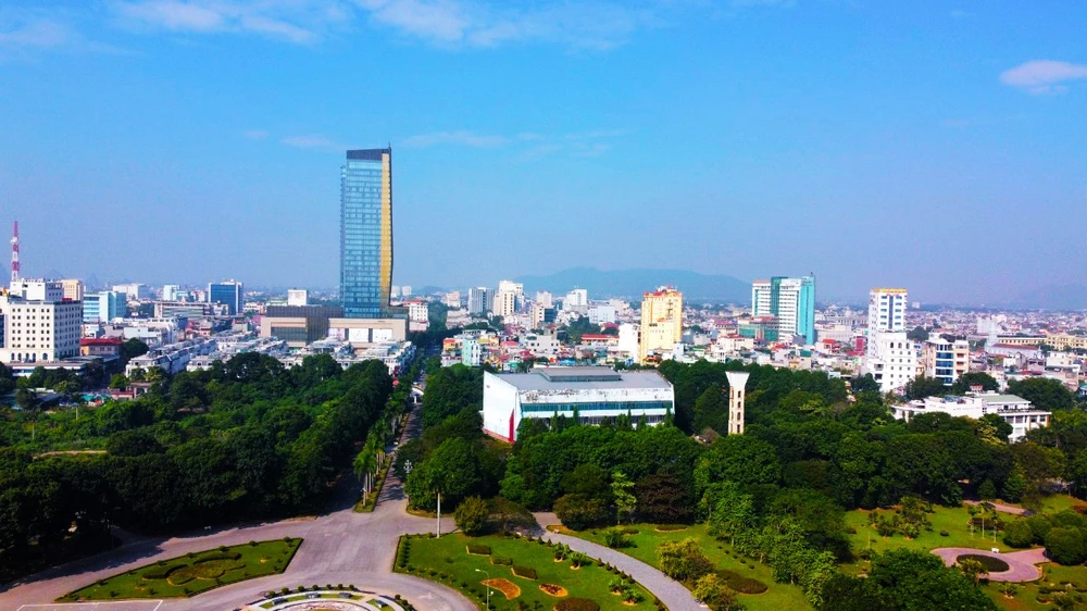 Trung tâm TP Thanh Hóa hiện nay. Ảnh: ĐẶNG TRUNG