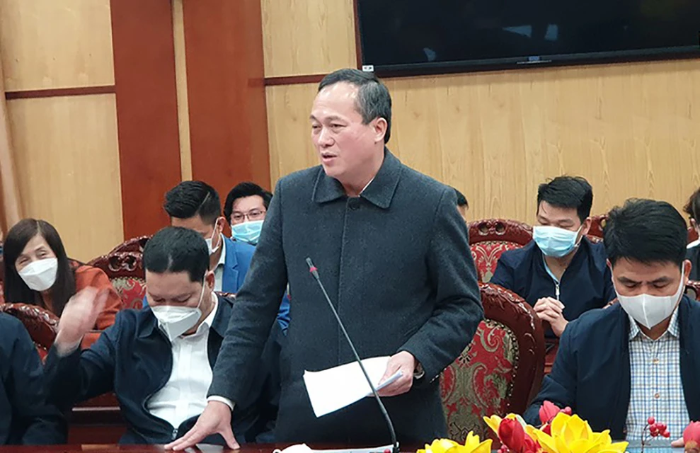 Giám đốc Sở Y tế tỉnh Thanh Hóa Trịnh Hữu Hùng. Ảnh: ĐẶNG TRUNG