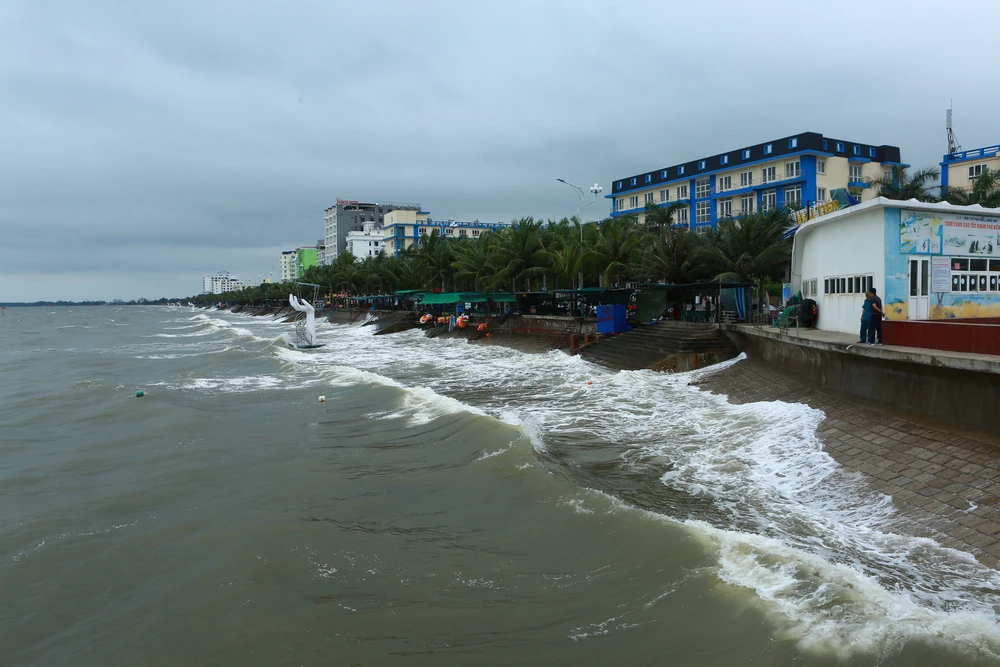 Ông Bình lí giải: “Xuất phát từ việc xây dựng những chòi canh an ninh trên biển giống như biển Sầm Sơn, Hải Hòa… nên Hải Tiến cũng cần phải làm để cảnh báo cho người dân. Nhưng khi làm thì phải tạo ra một sản phẩm du lịch mang tính thẩm mĩ vì thế chúng tôi đã thuê một đơn vị tư vấn cho một số mẫu và cuối cùng thì chọn bàn tay".