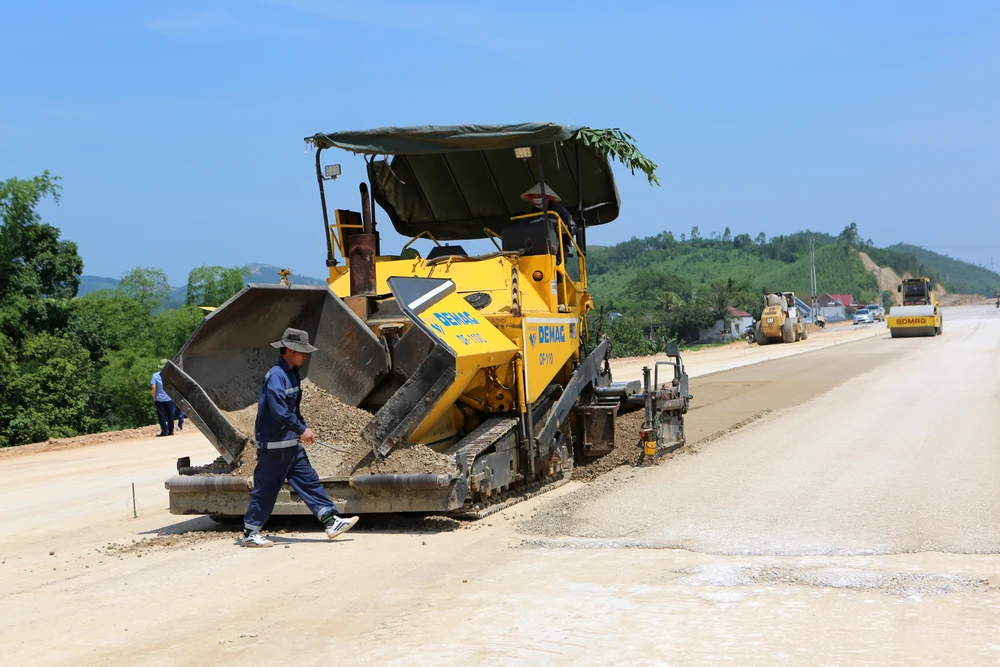 Không có nhiều công nhân, máy móc thi công trên gói thầu XL3.