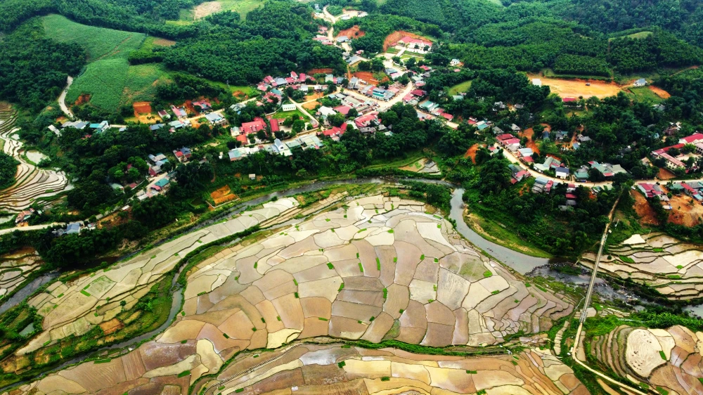 Khung cảnh thơ mộng ruộng bậc thang lung linh nối dài đến chân trời - 8.JPG