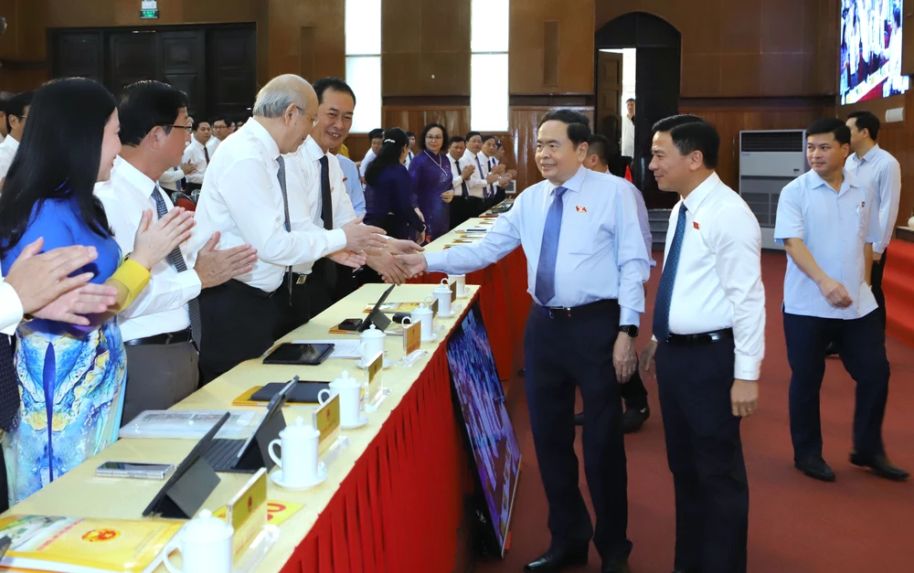 Chủ tịch Quốc hội Trần Thanh Mẫn dự Kỳ họp của HĐND tỉnh Thanh Hóa -.jpg