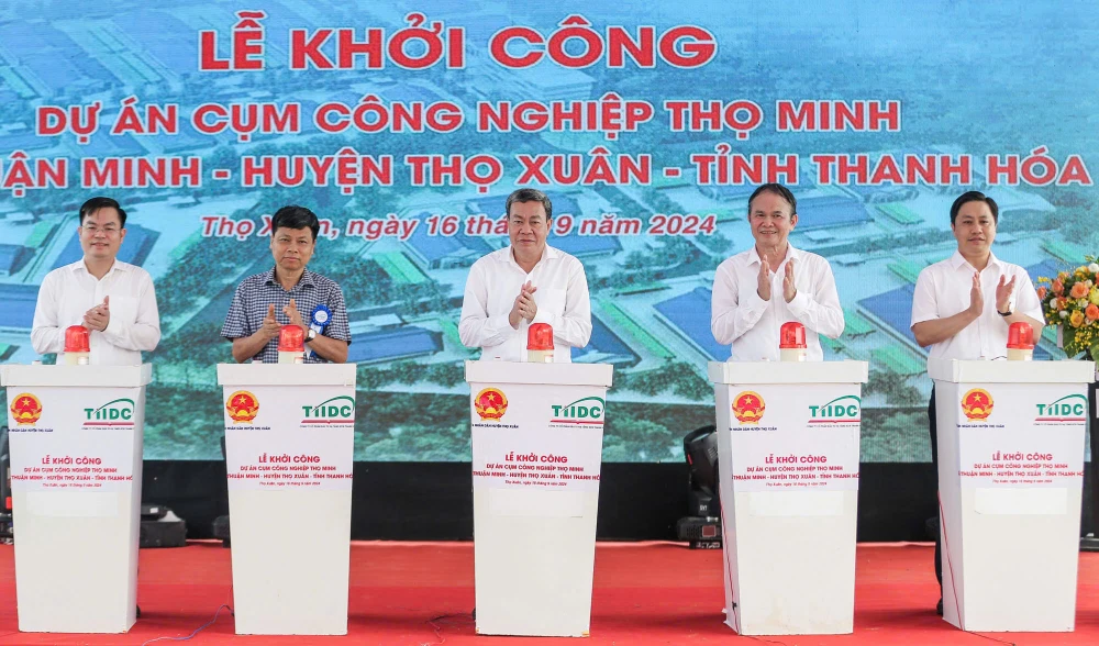 Thanh Hóa Khởi công dự án Cụm công nghiệp Thọ Minh - 1.jpg
