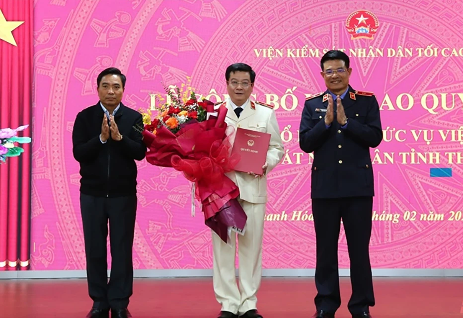 Ông Trần Thế Kính giữ chức Viện trưởng VKSND tỉnh Thanh Hóa.jpg