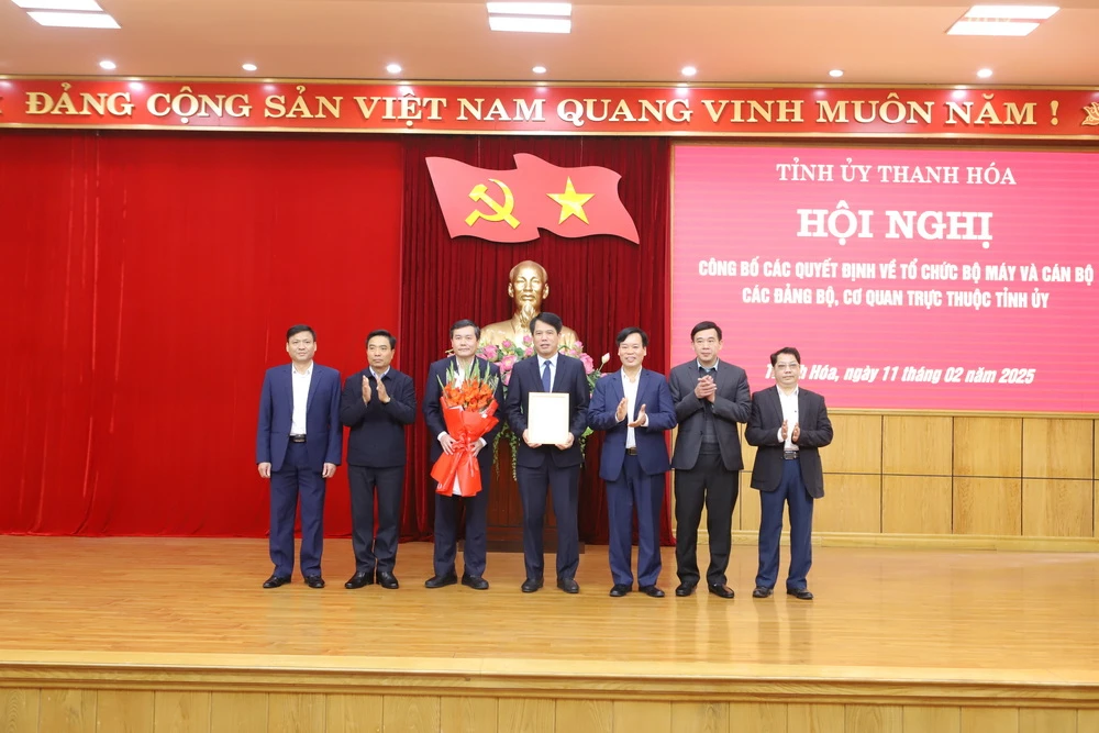 Tỉnh ủy Thanh Hóa công bố các quyết định về công tác cán bộ - 3.JPG