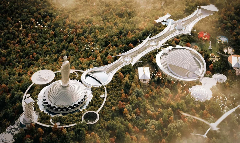 Ngắm Tôn tượng Phật lớn nhất thế giới 167,5 trên đỉnh núi Nưa ở Thanh Hóa -4.jpg