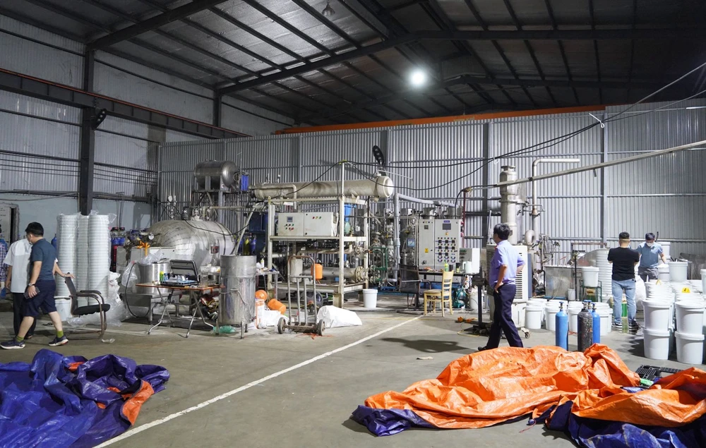 sản xuất khí cười