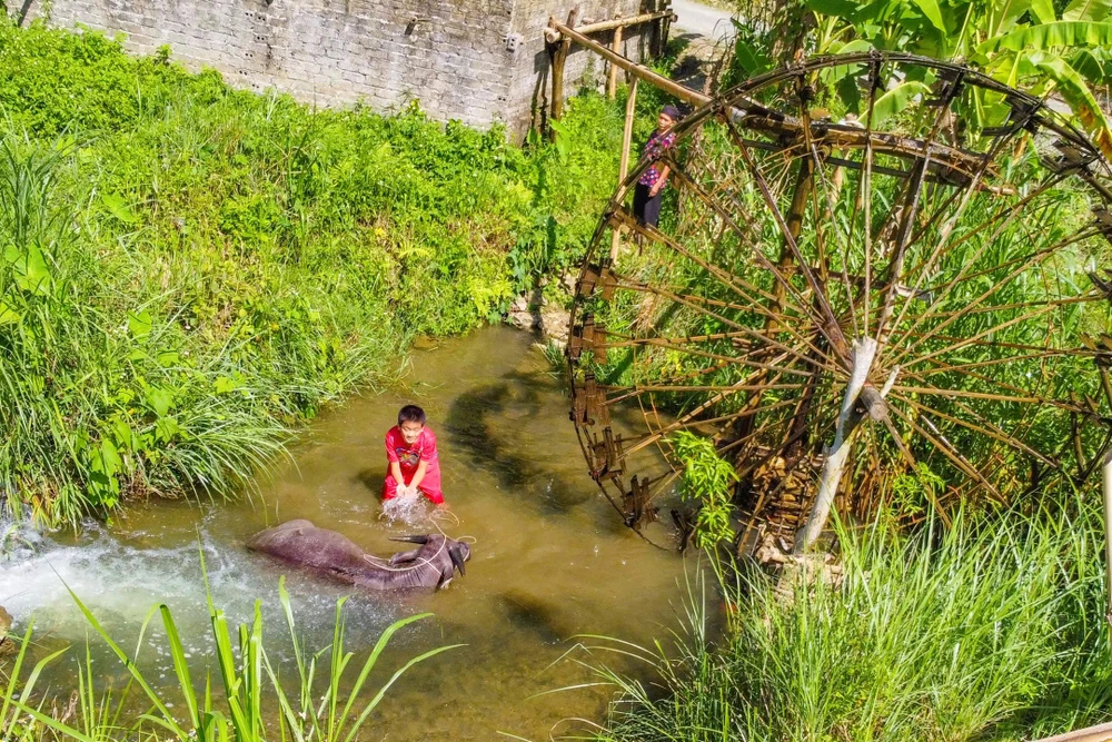 Độc đáo “bánh xe nước” ở miền Tây xứ Thanh -11.jpg