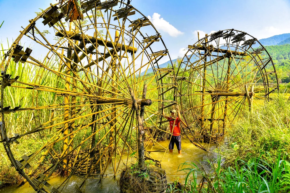 Độc đáo “bánh xe nước” ở miền Tây xứ Thanh - 5.jpg