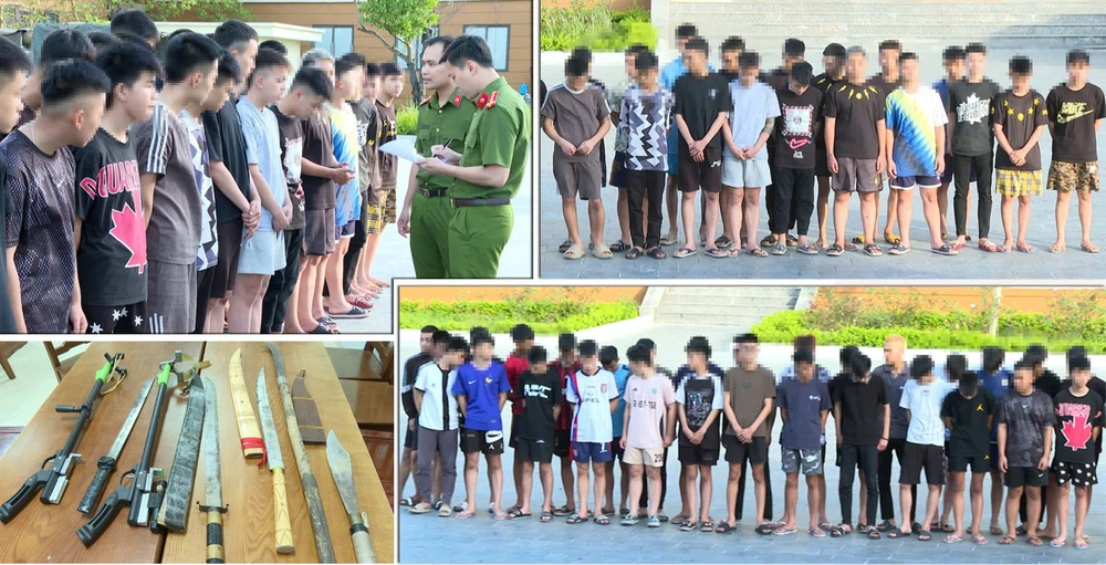 Tạm giữ hình sự 38 thanh thiếu niên ở Thanh Hóa tấn công người dân đi đường -1.jpg