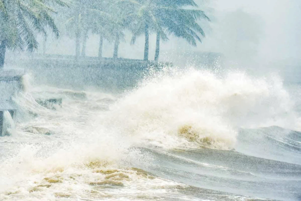 Toàn cảnh Thanh Hóa trong bão số 3 – Wipha nhiều nơi ngập sâu trong nước -114.jpg