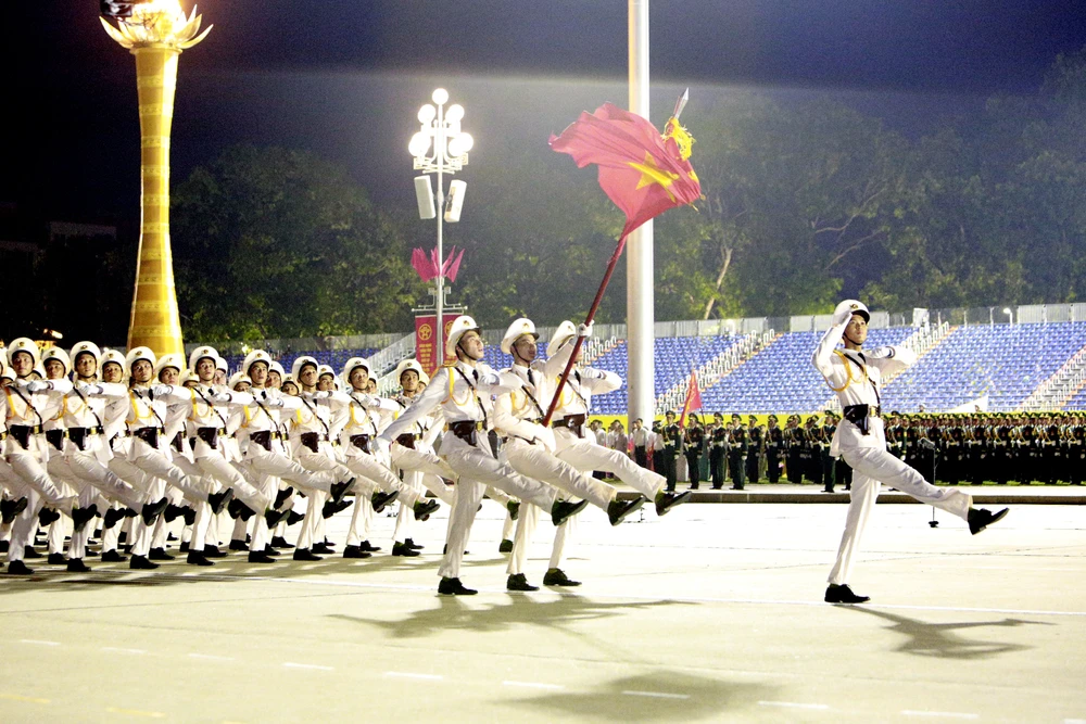 Hình ảnh khí phách Việt Nam trong đêm tổng diễu binh A80 giữa trời thu Hà Nội - 9.JPG