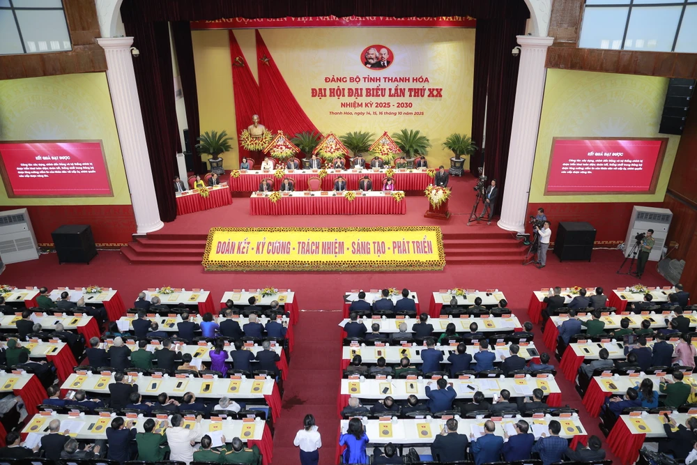 Đại hội Đảng bộ tỉnh Thanh Hóa - .JPG