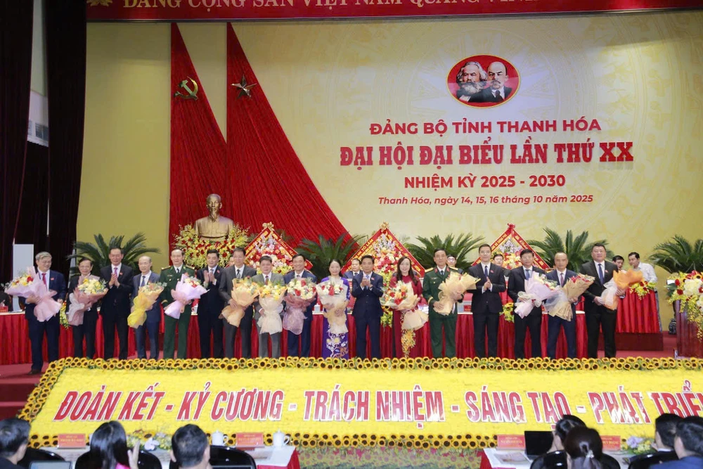 Đại hội Đảng bộ tỉnh Thanh Hóa lần thứ XX - 21.jpg