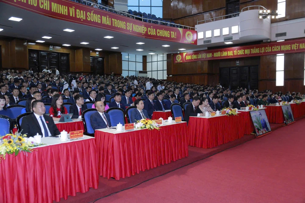 Đại hội Đảng bộ tỉnh Thanh Hóa lần thứ XX - 22.jpg