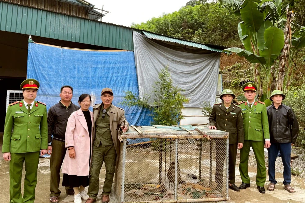 Một người dân ở Thanh Hóa giao nộp 2 cá thể khỉ thuộc nhóm nguy cấp -.jpg