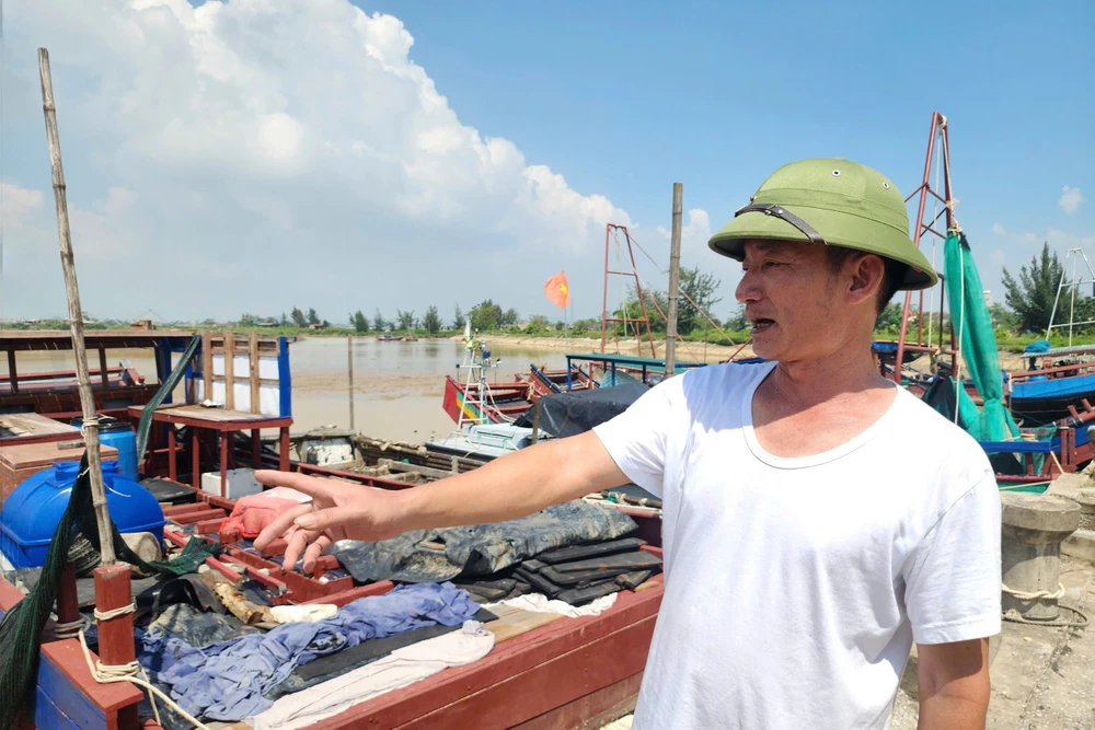 Cận cảnh cảng cá 43 tỷ đồng ở Thanh Hóa “đắp chiếu” lãng phí -2.jpg