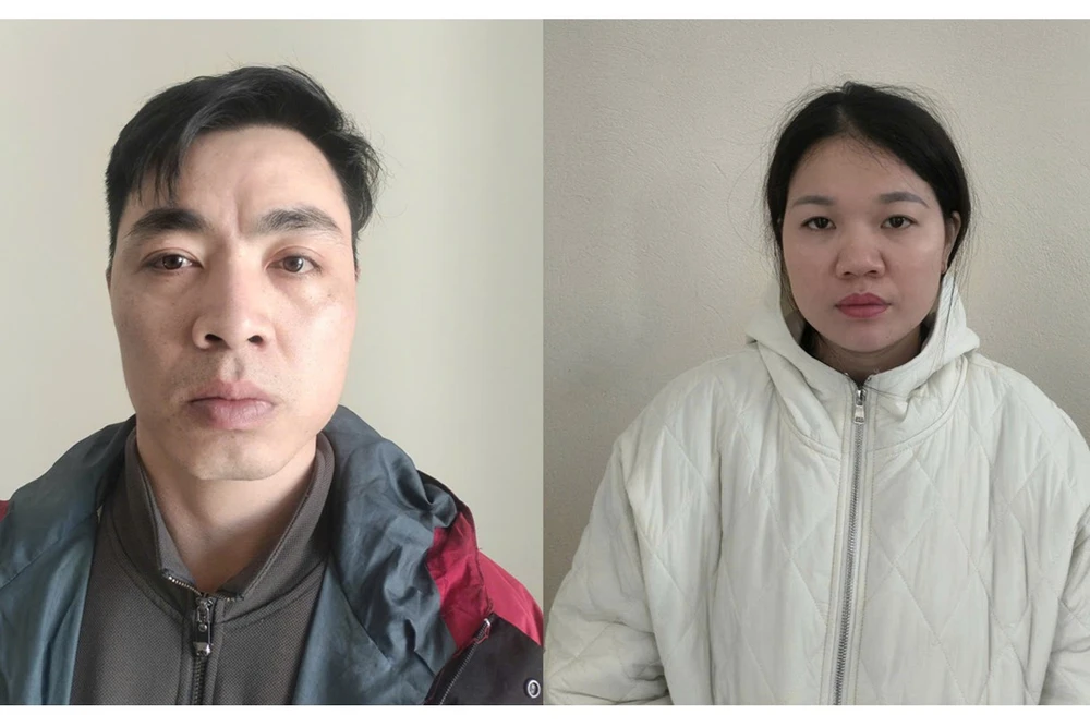 Khởi tố cặp vợ chồng giả danh cảnh sát hình sự đến nhà dân cưỡng đoạt tài sản-.jpg