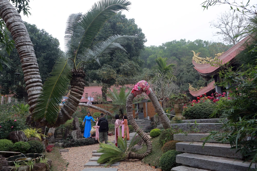 Giới trẻ rộn ràng chụp ảnh check – in ở ngôi chùa cổ ở Thanh Hóa-13.JPG