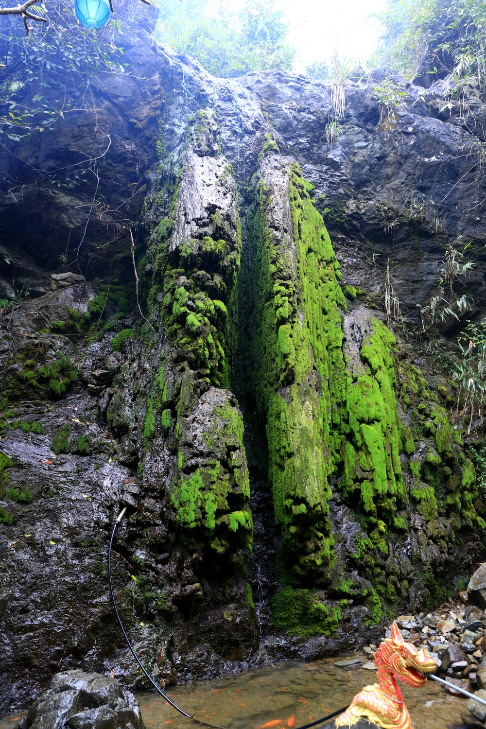 Hàng vạn du khách về Phủ Na xin nước thánh ở con suối dưới đỉnh ngàn Nưa -10.JPG