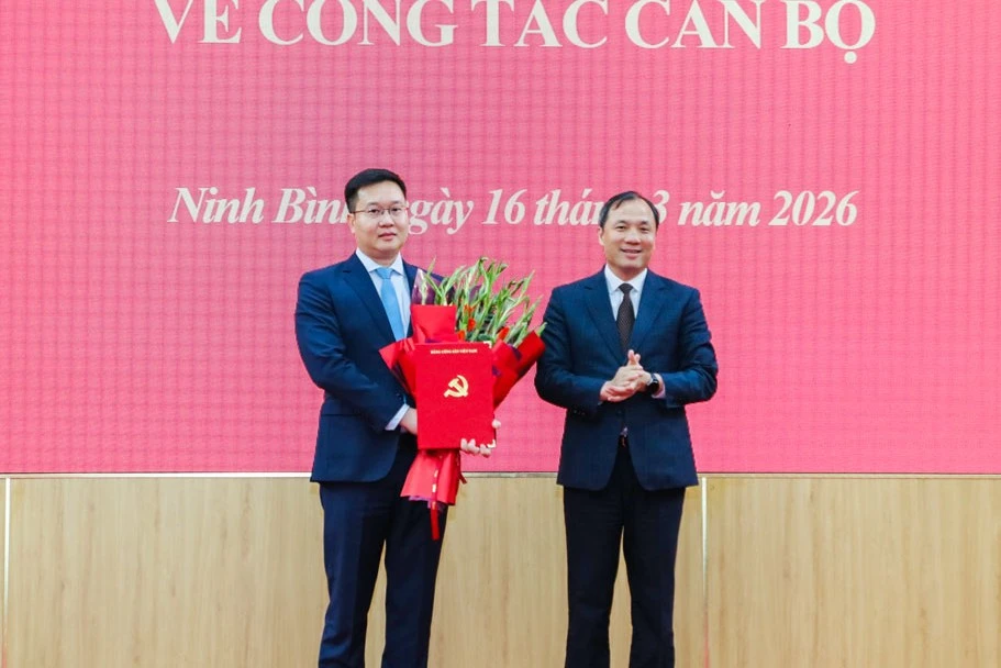 Trợ lý Tổng Bí thư Trần Đăng Quỳnh giữ chức Phó Bí thư Tỉnh ủy Ninh Bình-.jpg