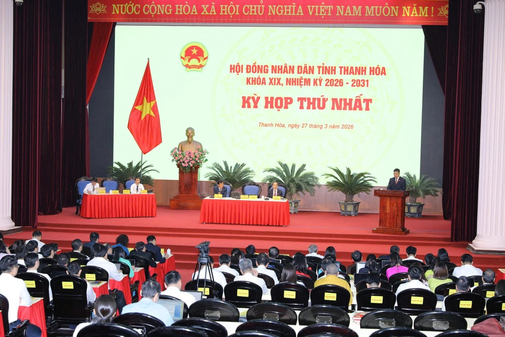 Toàn cảnh Kỳ họp thứ nhất, HĐND tỉnh Thanh Hóa, Khóa XIX nhiệm kỳ 2026-2031-.jpg