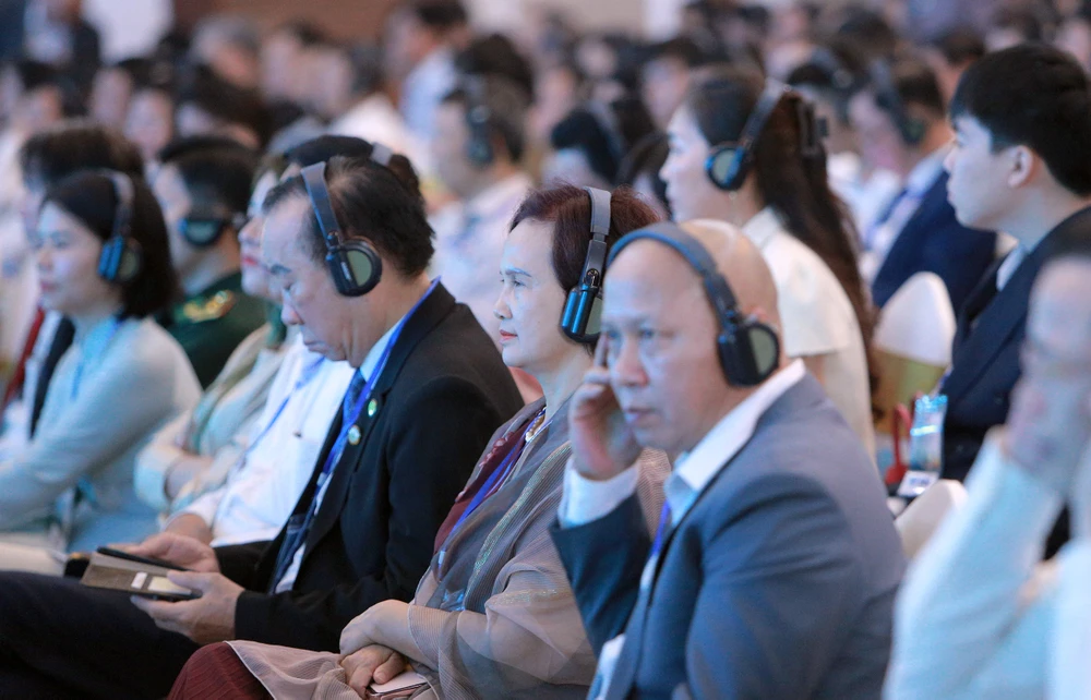 Các nhà đầu tư trong nước và nước ngoài tại hội nghị. Ảnh: ĐẶNG TRUNG