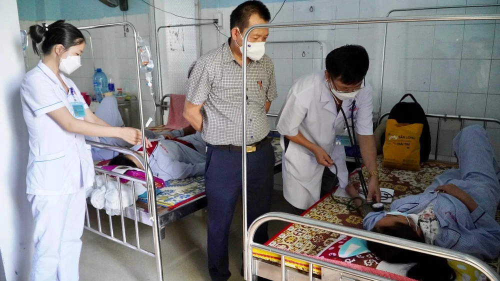 Mỗi ngày trung bình có từ 60-70 ca mắc sốt xuất huyết. (Ảnh: CDC QB)