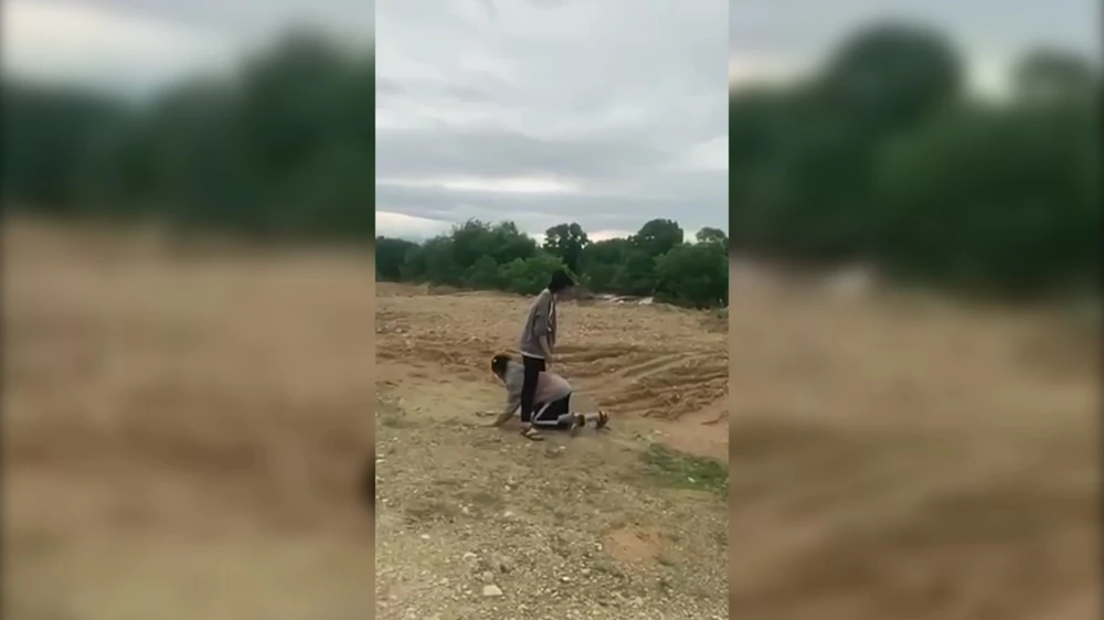 Hình ảnh cắt từ clip.