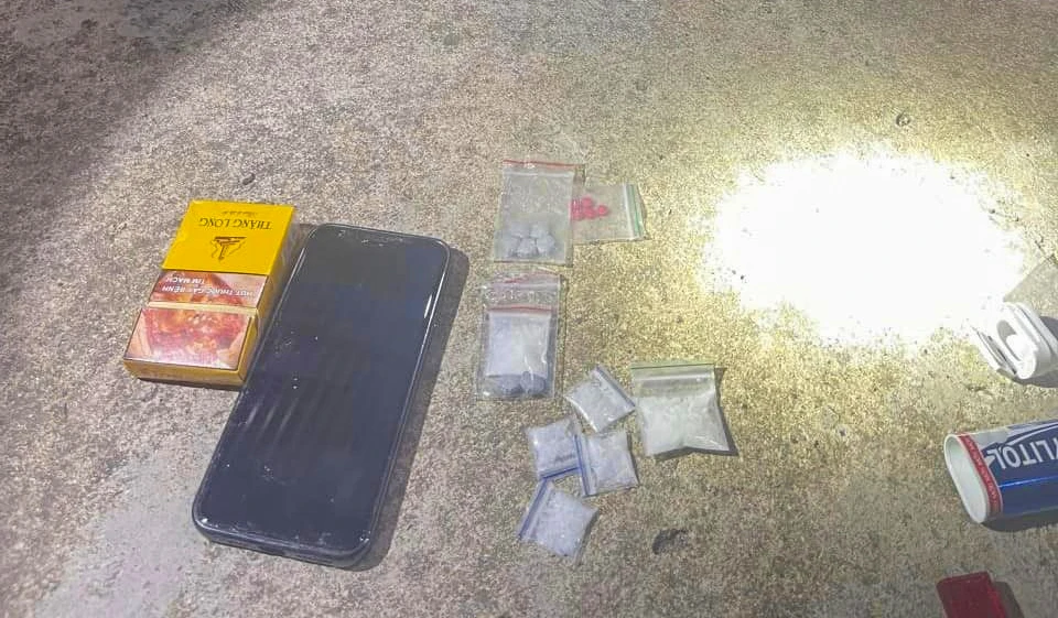 Số ma tuý tang vật thu giữ. Ảnh: CA