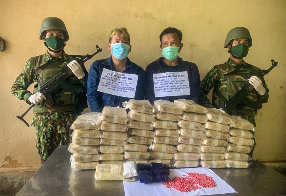 Bộ đội biên phòng Quảng Bình thu giữ lượng ma túy 'khủng' trong 5 năm