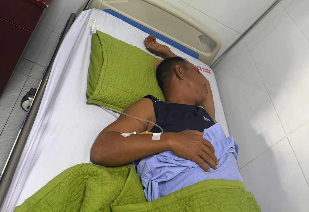 một chủ tàu cá bị đánh phải nhập viện cấp cứu