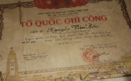 Mặc dù chỉ một ngón nhưng gia tộc này đã đóng góp không nhỏ trong kháng chiến chống Mỹ.