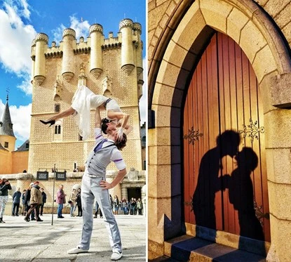 Cặp uyên ương đi đến đâu cưới đến đó ảnh 9