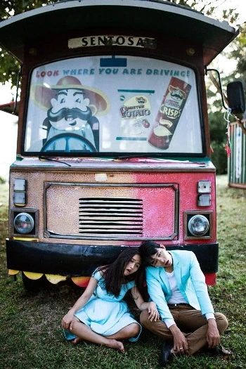 Cười rụng răng với bộ ảnh cưới nhắng nhít 8X ảnh 3