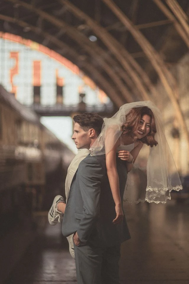 Ảnh cưới cực chất của cặp đôi 'rất chênh lệch' ảnh 10