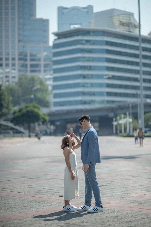 Ảnh cưới cực chất của cặp đôi 'rất chênh lệch' ảnh 12