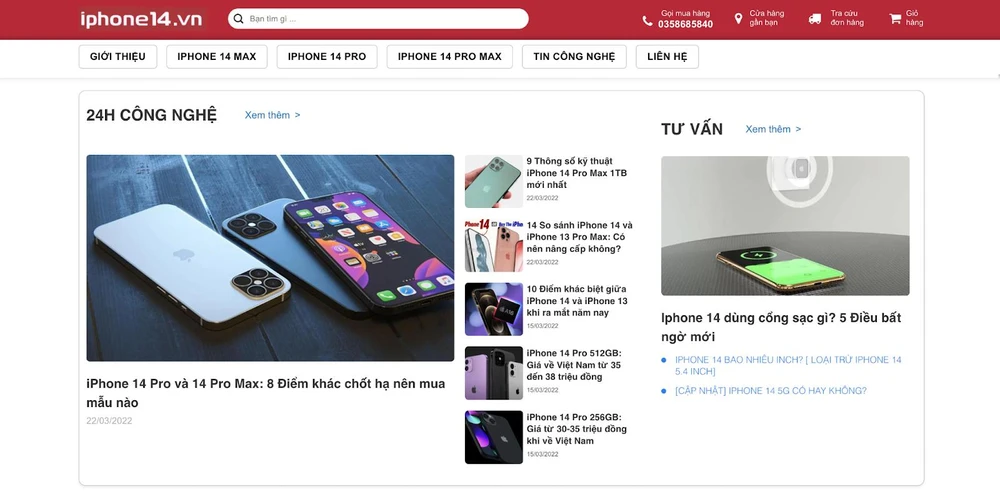 Trang tin iPhone14.vn cập nhật tin tức về iPhone 14 liên tục, nhanh chóng.