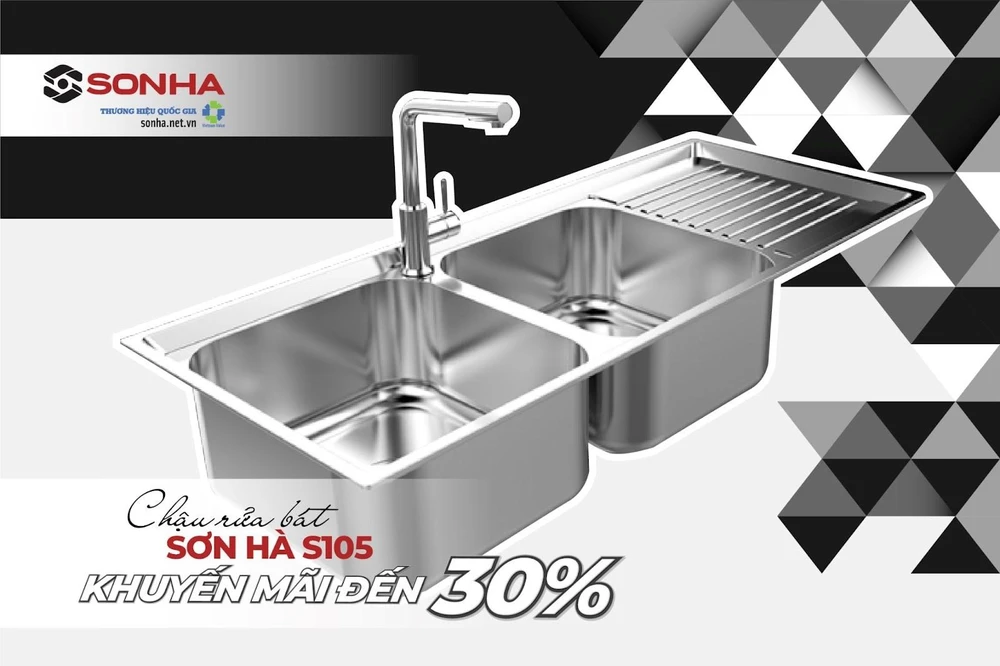 Chậu rửa bát Sơn Hà S80